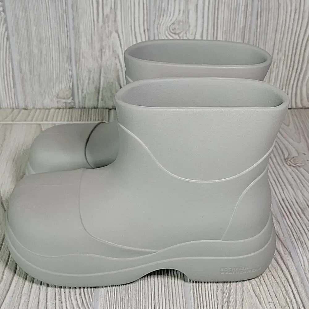 Rockfish Weatherwear Hayden Rain Boots in Light Gray